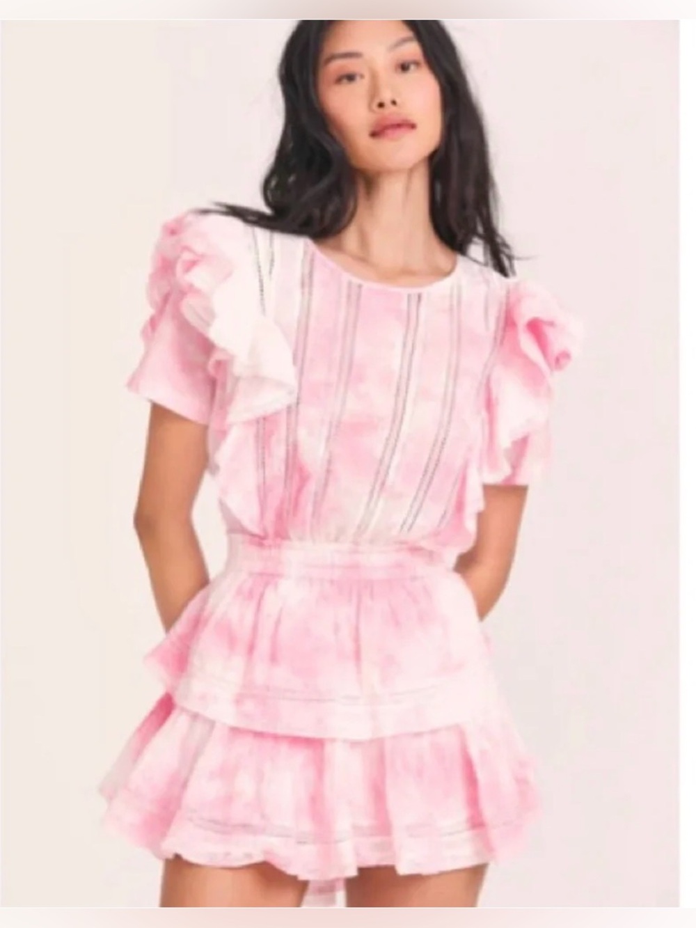 LoveShackFancy Natasha Heritage Mini Dress Medium AMAZING CONDITION ***